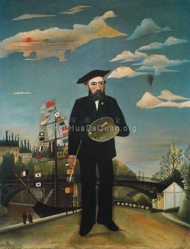 I Myself, Landscape-Portrait (Moi-Mme, Portrait Paysage) - 亨利·卢梭